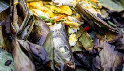 Grilled Whole Curry Fish