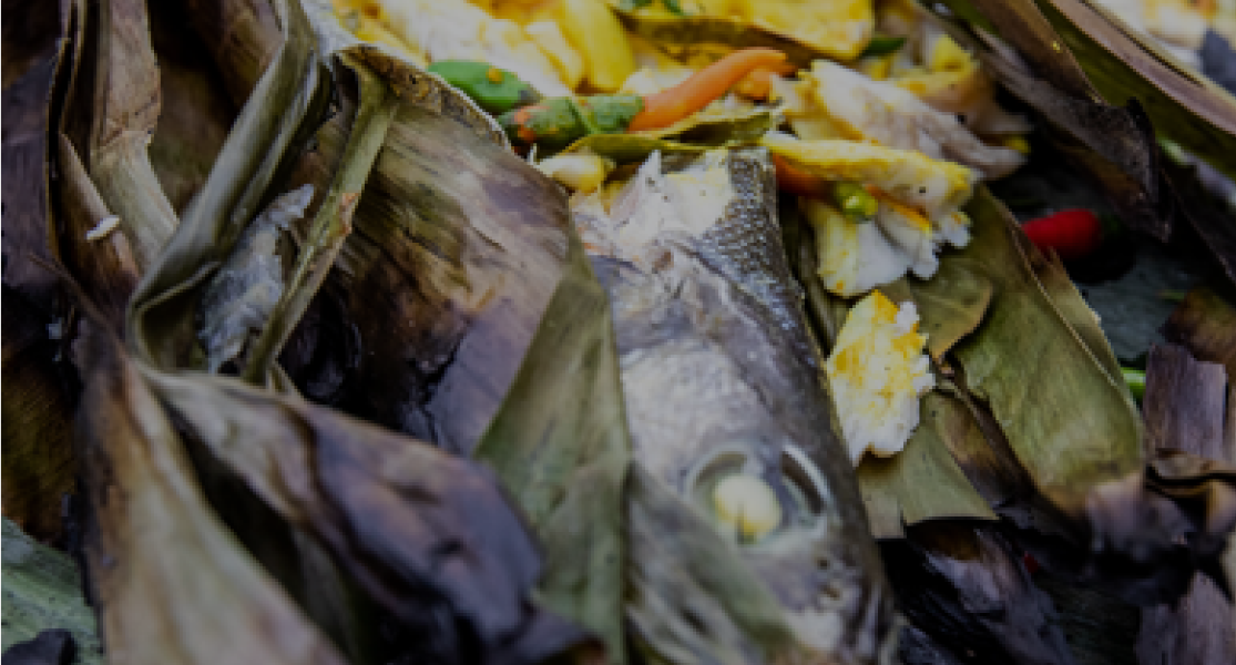 Grilled Whole Curry Fish