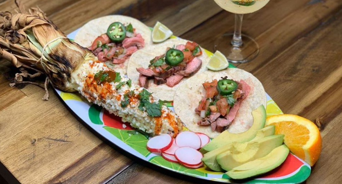 Flank Steak & Grilled Corn