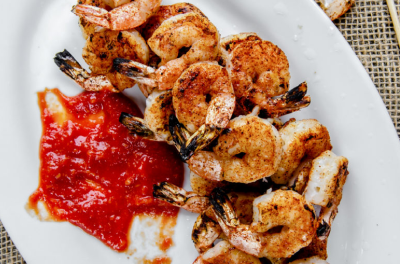 Grilled Shrimp Cocktail