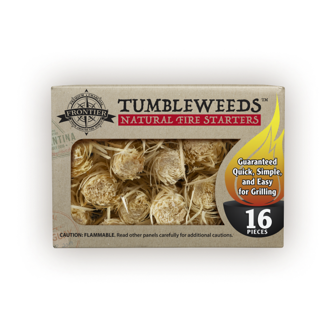Frontier Tumbleweeds Firestarters 16 Piece Box